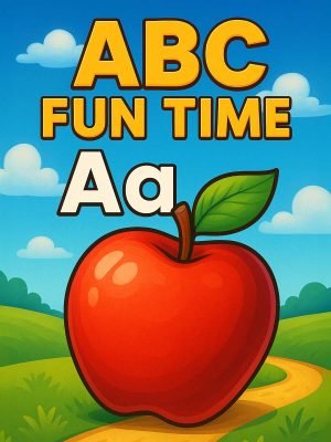 ABC Fun Time – 100 Alphabet-Themed Coloring Pages