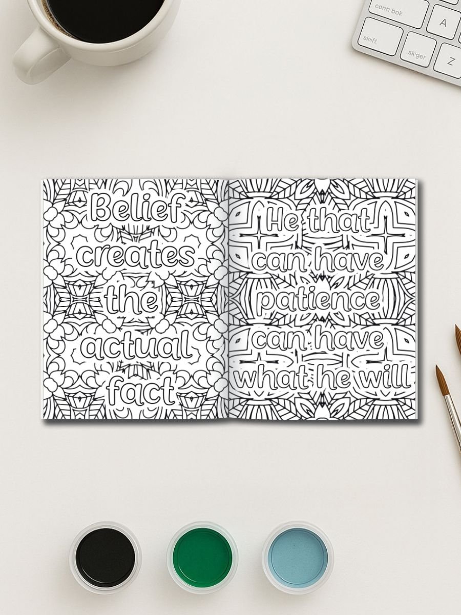 Motivational Mandalas – 25 Empowering Quote Designs - Image 3