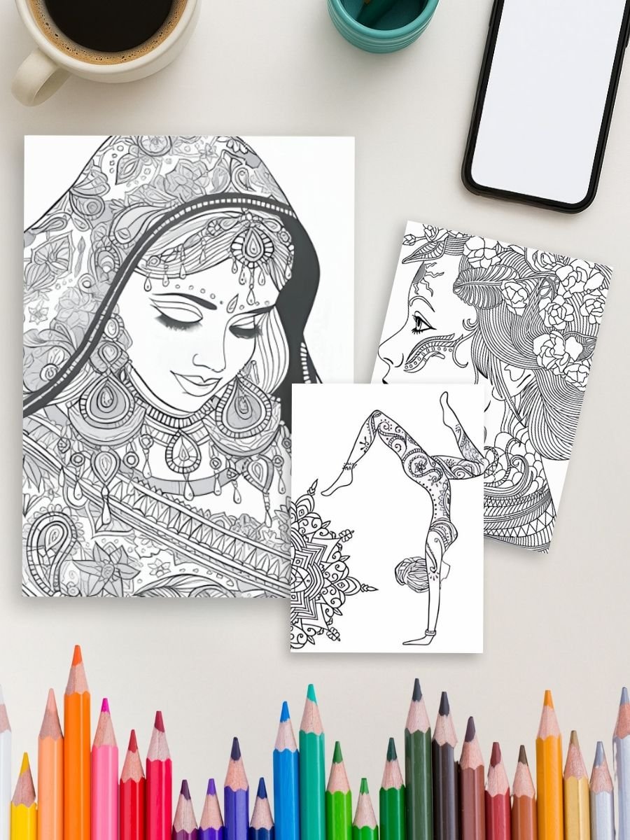 Inner Reflections – 75 Mindful Mandala Scenes of Life - Image 4