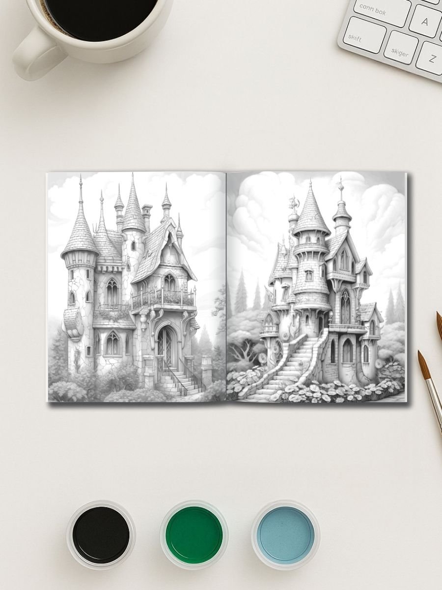 Haunted Manor Magic – 125 Gothic Fantasy Houses - Image 3