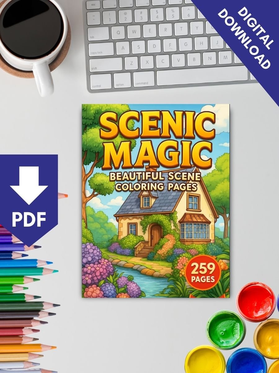 Scenic Magic – 259 Beautiful Landscapes & Fantasy Scenes - Image 2