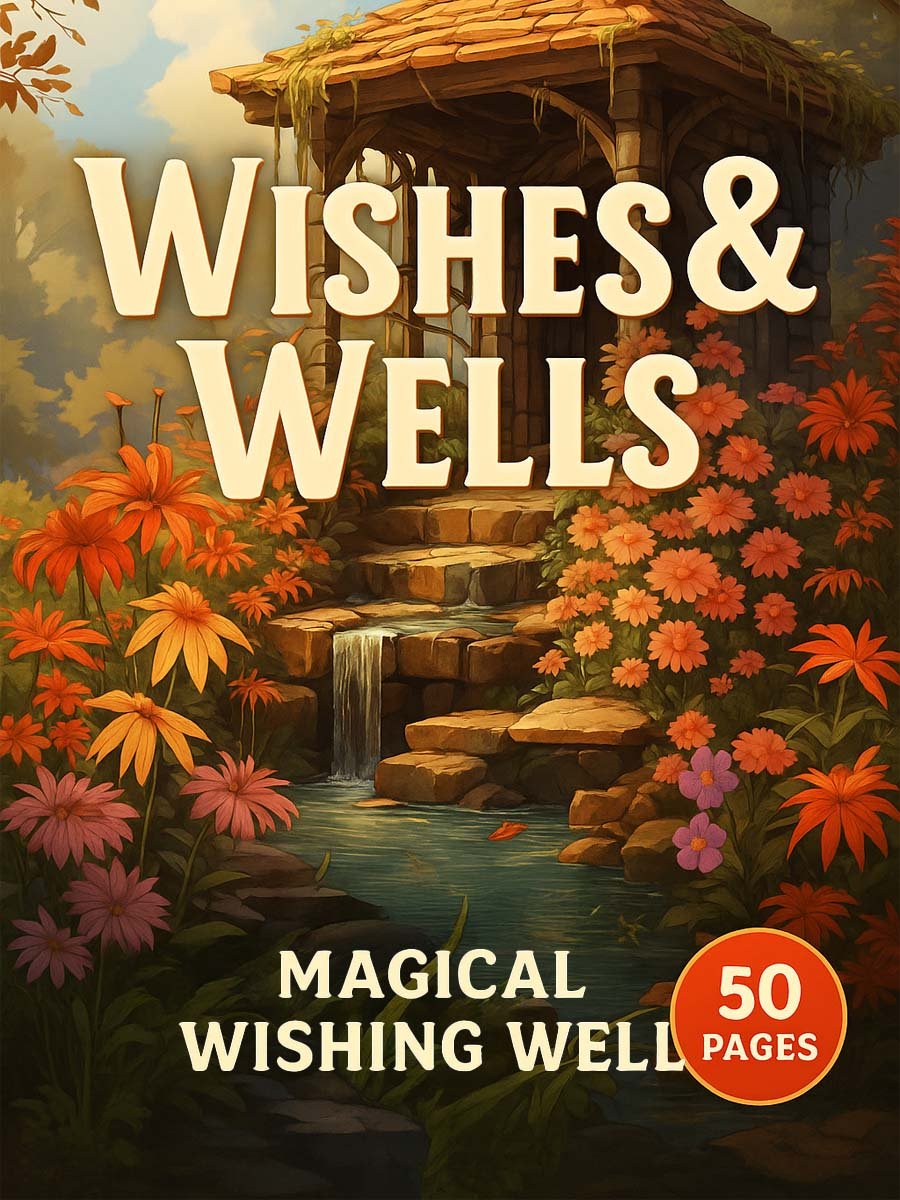 Wishes & Wells – 50 Magical Wishing Well Pages